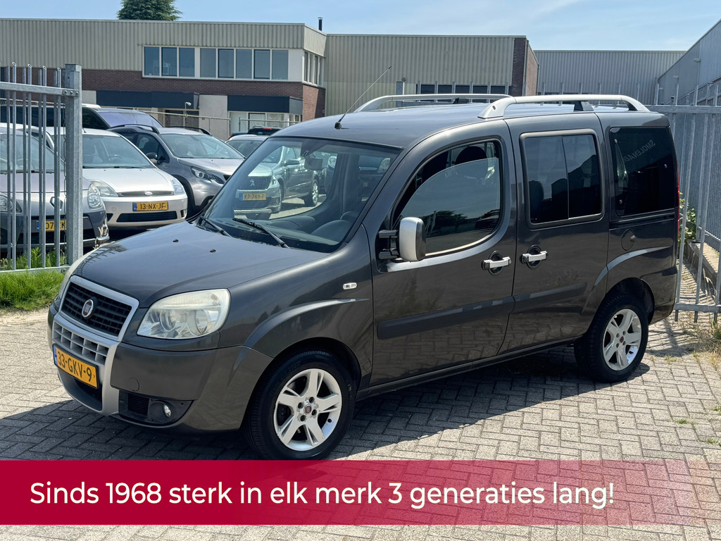 Fiat Doblò 1.4 Malibu 5 persoons! NL AUTO NAP! Airco l PDC l 2 x schuifdeur l Elek pakket! TOPSTAAT l Goed onderhouden! 45838956-0.jpg | Autobedrijf van Susteren & Zn