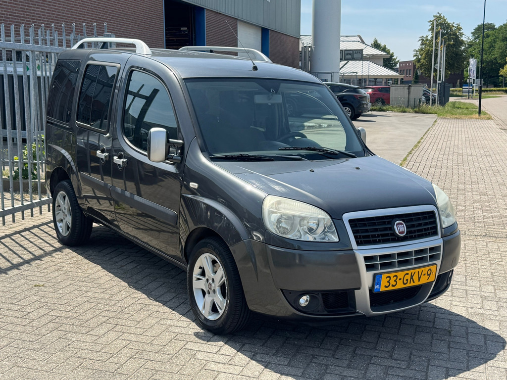 Fiat Doblò 1.4 Malibu 5 persoons! NL AUTO NAP! Airco l PDC l 2 x schuifdeur l Elek pakket! TOPSTAAT l Goed onderhouden! 45838956-0.jpg | Autobedrijf van Susteren & Zn