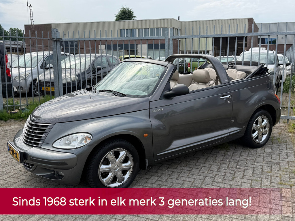 Chrysler PT Cruiser Cabrio 2.4i Limited AUTOMAAT! AIRCO l CRUISE l PDC V+A l Chrome LMV l LEER l STOELVERWARMING l TOPSTAAT! 53928449-0.jpg | Autobedrijf van Susteren & Zn